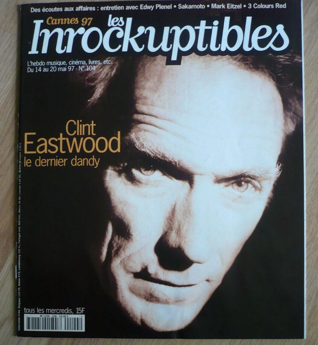 LES INROCKUPTIBLES N° 104  - du 14 mai au 20 mai 1997 -  Clint Eastwood,